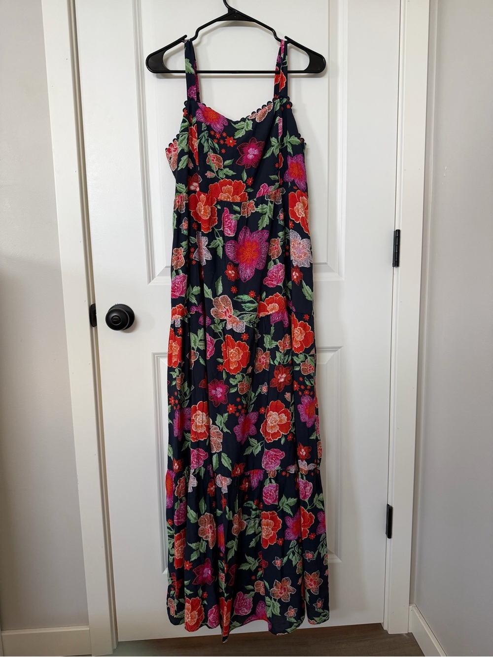 SKIES ARE BLUE MAXI DRESS WITH POCKETS SIZE M